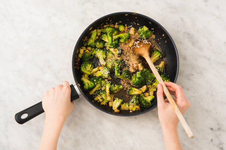 Broccoli wokken