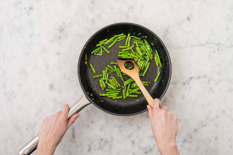 Stir-Fry the Green Beans