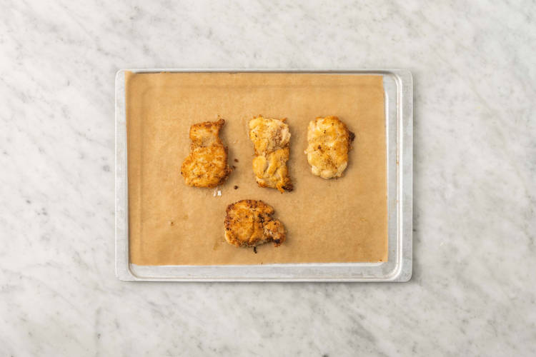 Faire cuire le poulet