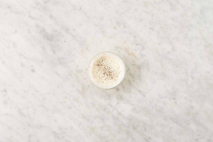 Make caper-chive cream