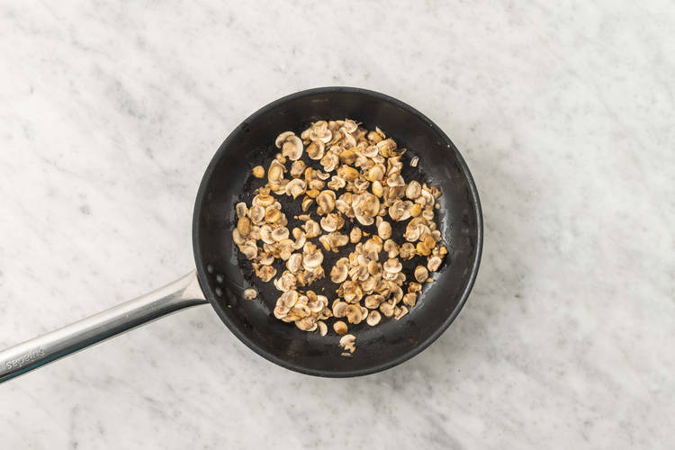 Faire cuire les champignons