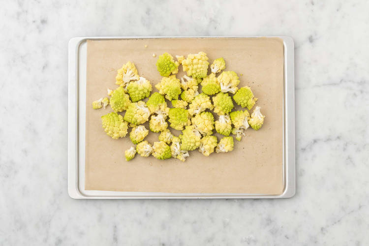 Romanesco rösten