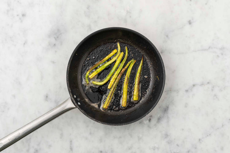 Cuire les garnitures