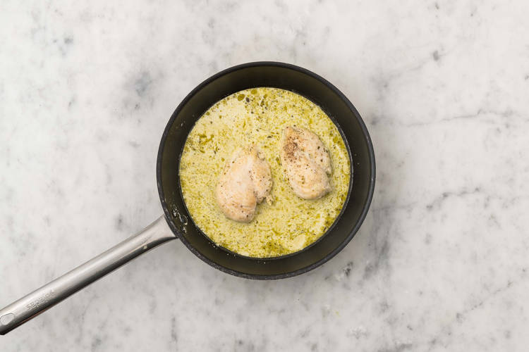 Cuire le filet de poulet