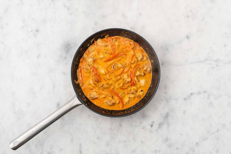 Préparer le curry