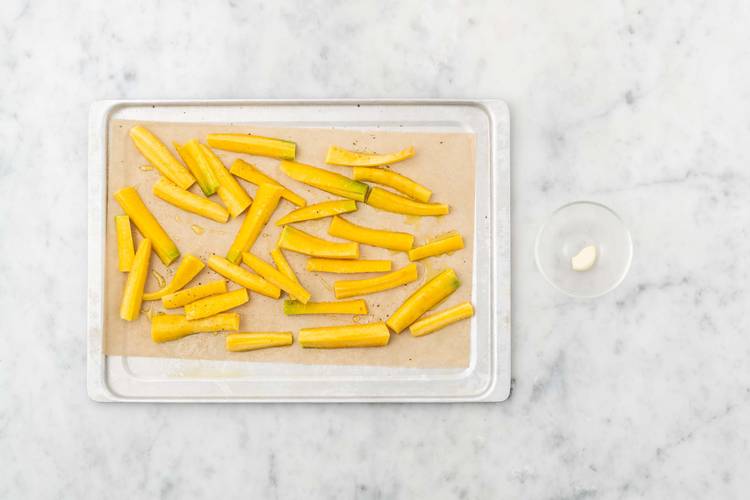 Für die Karottenpommes