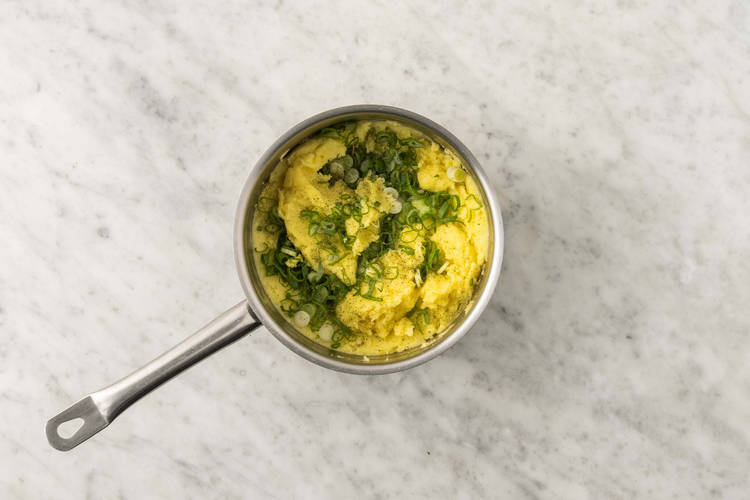 Terminer les pommes de terre