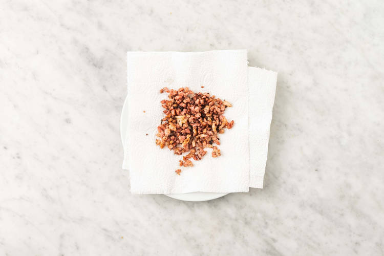 Faire cuire le bacon