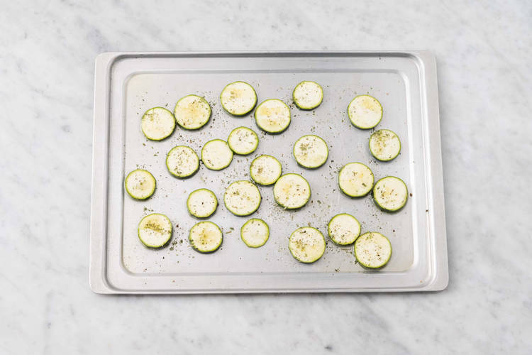 Roast zucchini