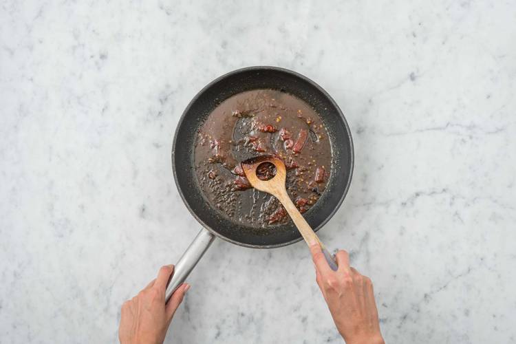 Make the Sweet Chilli Glaze