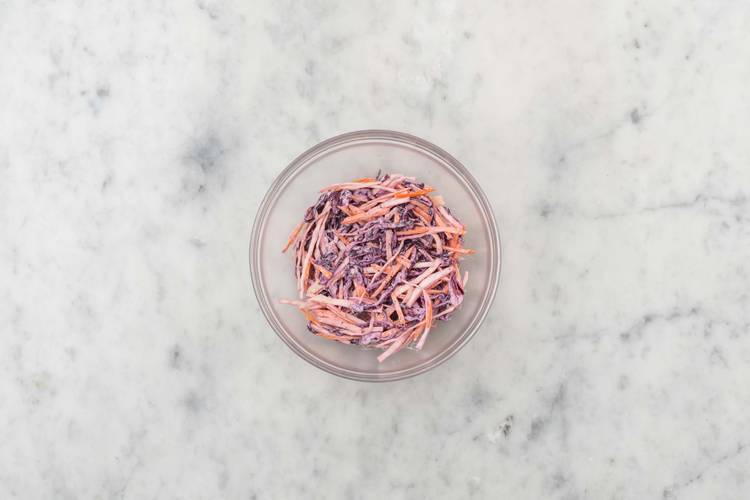 Mix the Coleslaw
