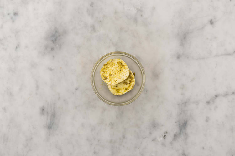 Mozzarella marinieren