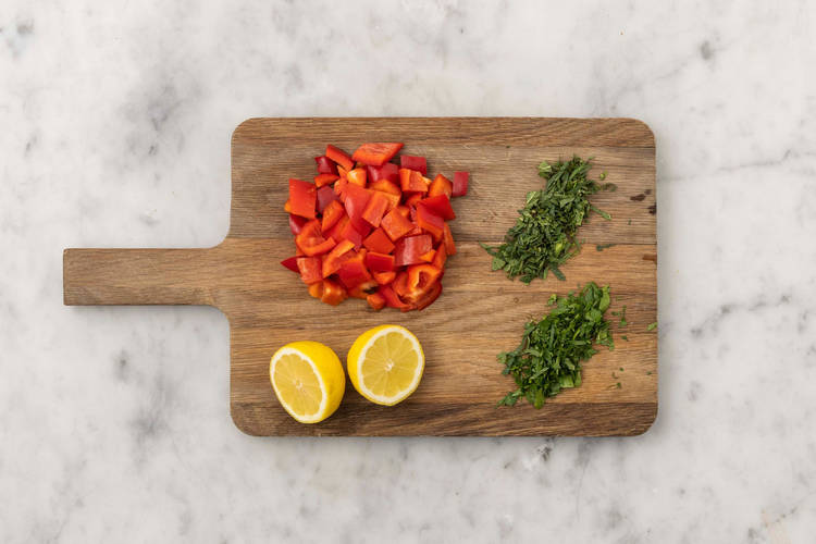 Forbered grøntsager