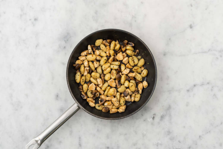 Poêler les gnocchi