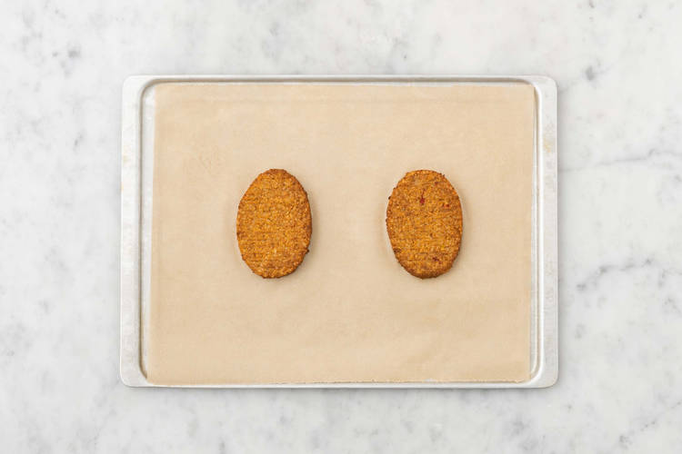 Cuire les galettes