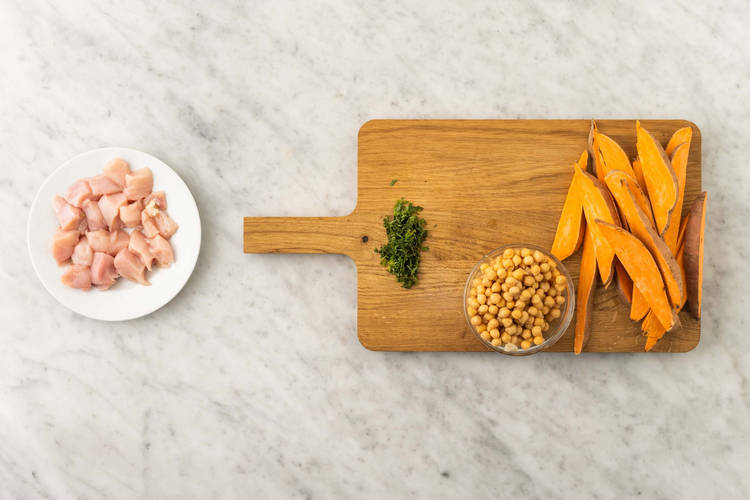 Preparare gli ingredienti