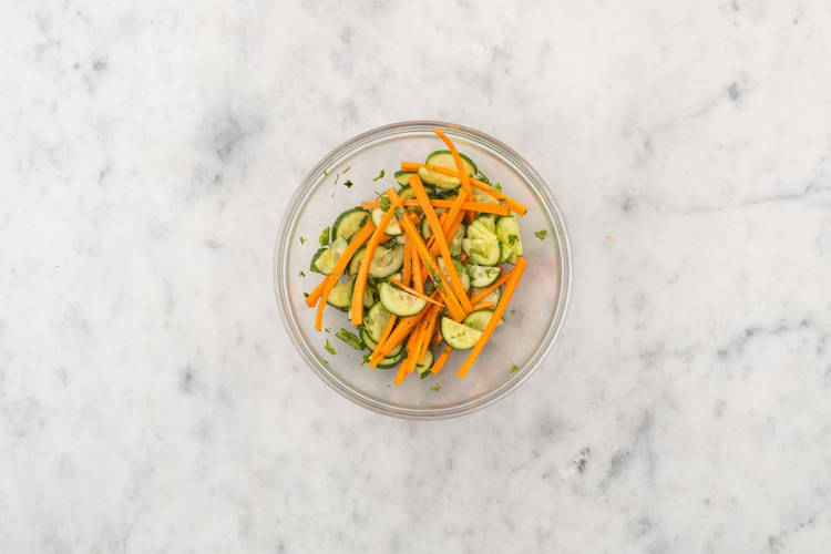 Assaisonner les légumes