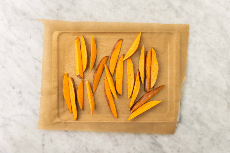 Faire rôtir les patates douces