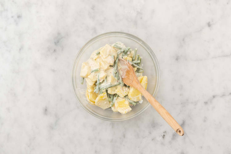 Kartoffeln abgiessen