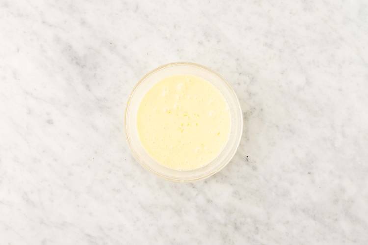 Préparer la garniture