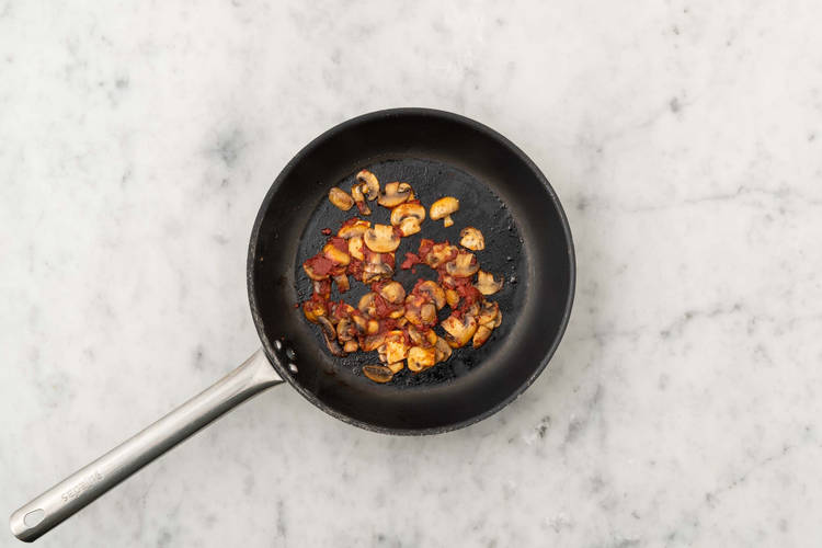 Faire cuire les champignons