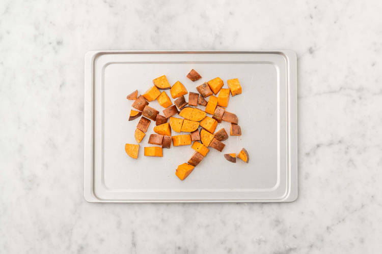 Faire rôtir les patates douces