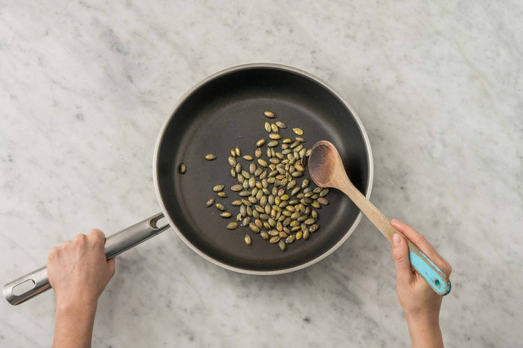 Rist gresskarkjerner