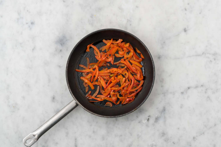 Paprika bakken