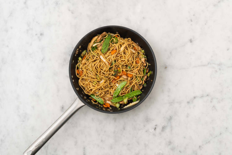 Ajouter la sauce teriyaki