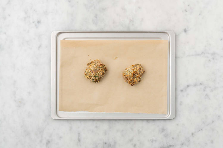 Faire la croûte d’herbes