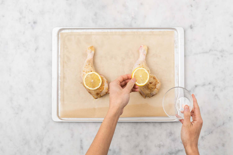 Pouletschenkel backen