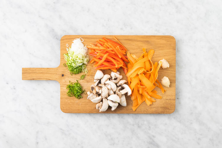 Preparare gli ingredienti