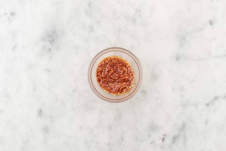 Préparer la sauce Kimchi