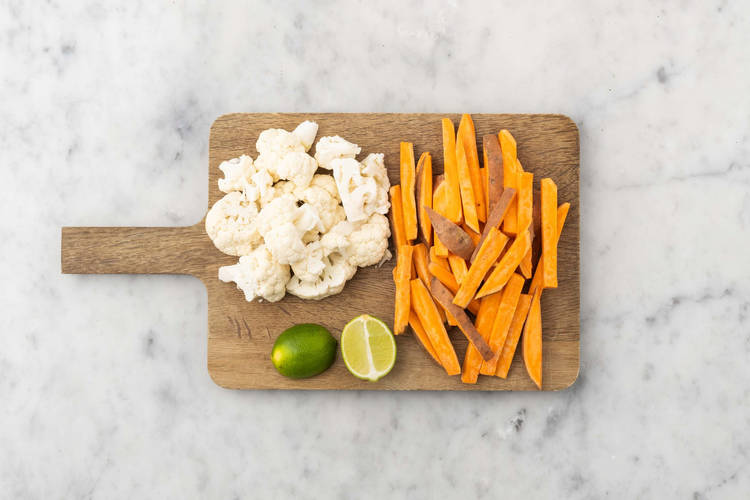 Forbered grøntsager