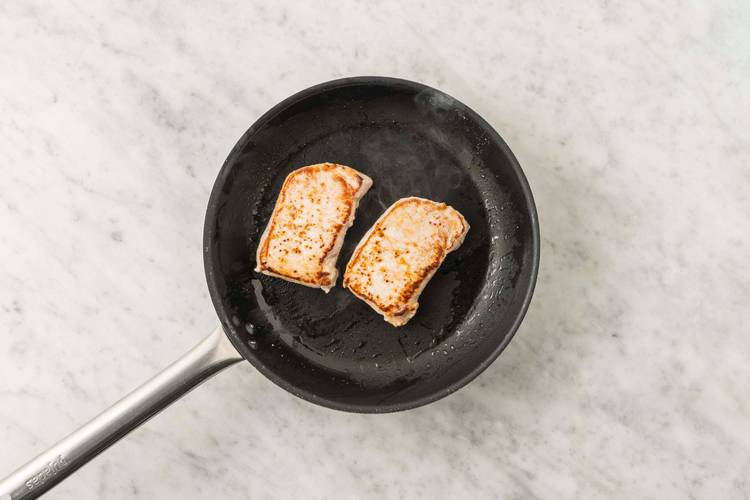 Pan-Fry the Pork