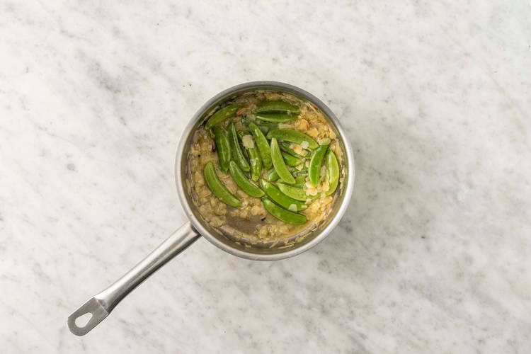 Finish amandine sauce