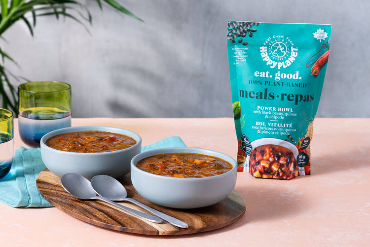 Ragoût consistant végé à l’ail