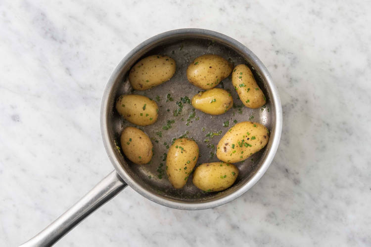 Lav citronkartofler
