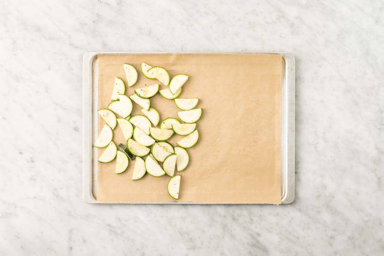 Prep zucchini