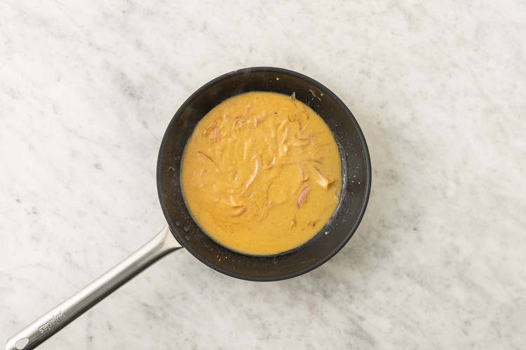 Make honey-Dijon sauce