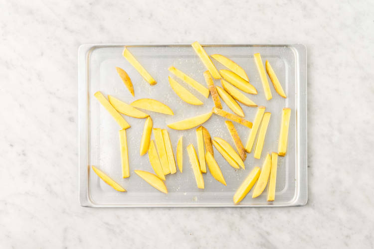 Faire rôtir les frites