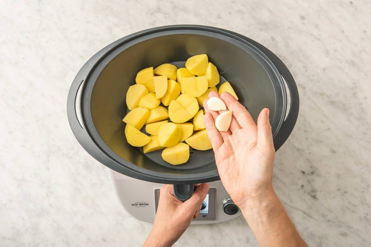 Kartoffeln & Bohnen garen