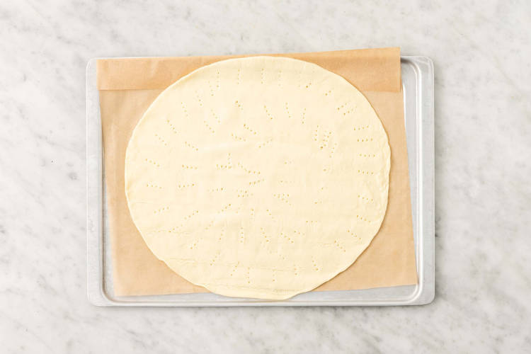 Cuire la pâte à blanc