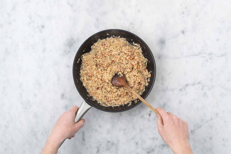 Faire le risotto