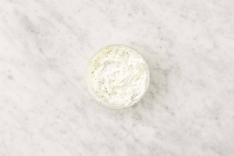 Faire le tzatziki