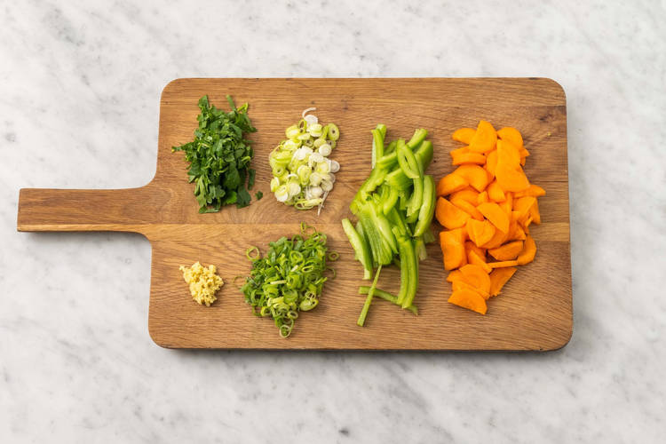 Tagliare le verdure