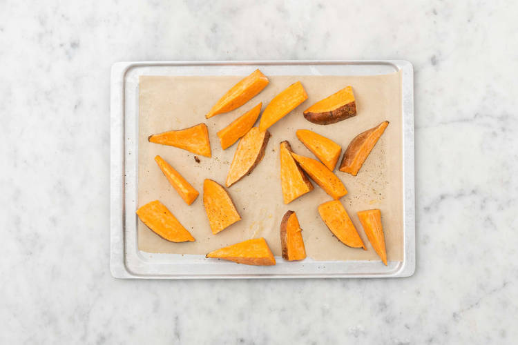 Faire rôtir les patates douces