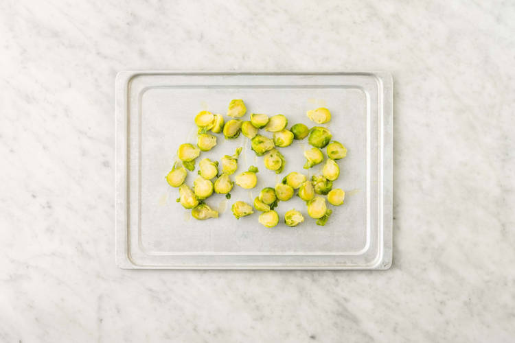 Roast Brussels sprouts
