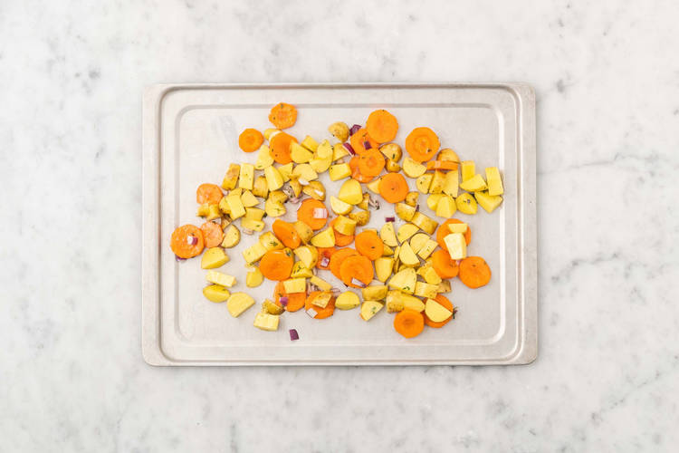 Faire rôtir les légumes