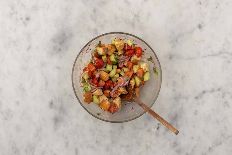 Salat vollenden
